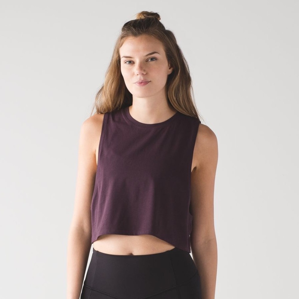 Lululemon Muscle Love Crop Tank